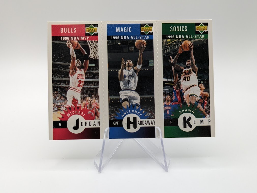 Michael Jordan⁄Hardaway⁄Kemp 【PSA9】Michael Jordan/A.Hardaway/S 
