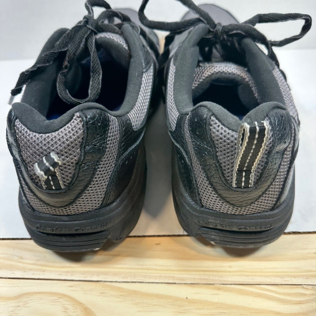 Dr Comfort 7310 Endurance Plus Black Leather Mesh Shoes Men\'s sz 14M. Amazon.com | Dr. Comfort Endurance Plus Mens Athletic Shoes  main image 2