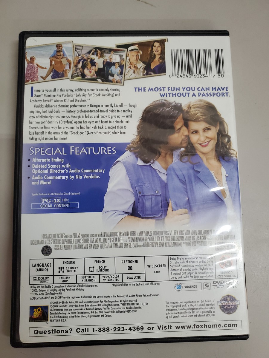 その他 Dialogue: Nia Vardalos [DVD] My Life in Ruins (DVD, 2009) Nia Vardalos Richard Dreyfuss