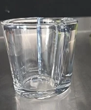 Glass Bud Vase Heavy 3" Tall