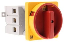 Image of 1 x 3 Pole Panel Mount Non Fused Isolator Switch, 63 A, 22 kW, IP66