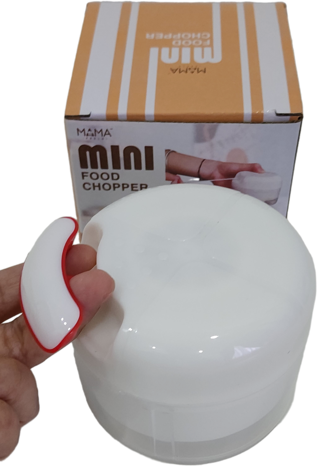 Fruit Vegetable Onion Garlic Cutter Press Manual Food Speedy Chopper Mini Slicer-image