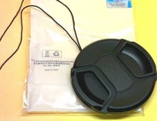 SNAP-ON LENS CAP TO PANASONIC DMC-FZ40 FZ45 FZ47 FZ48 FZ100 FZ150 FZ200 FZ300