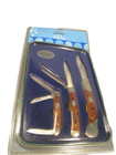 New Set of 3 Remington Sportsman Series Folding Knifes in tin