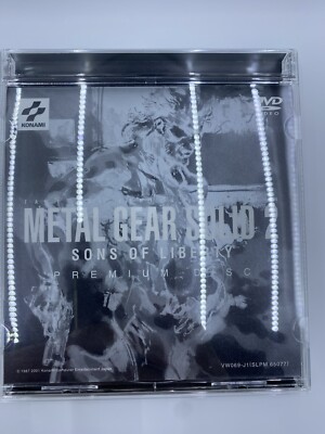METAL GEAR SOLID 2 Sons Liberty Premium Package Playstation 2
