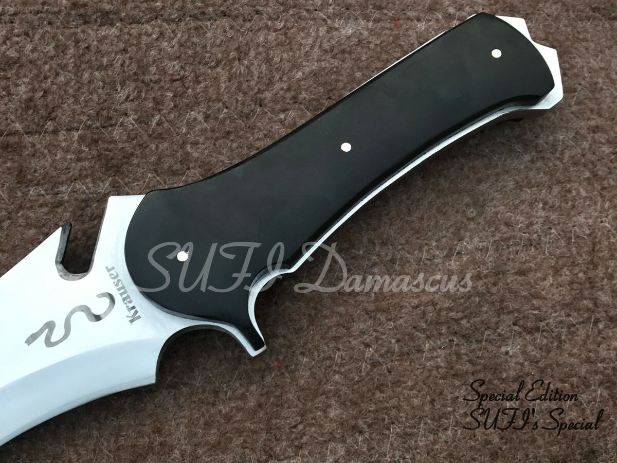 Handmade 5160 Spring Steel RE4 Krauser's Knife,Bowie knife,Tactical Knife,Large