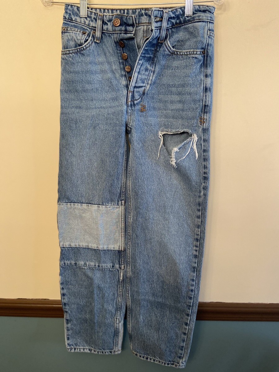 Kasubi Tone Button Fly Ripped Jeans “Royalty Heroism And The