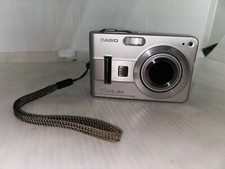 Casio Exilim EX-Z57 Silver 5.0 MP USB 2.7" LCD 3x Optical Zoom Camera Not Tested