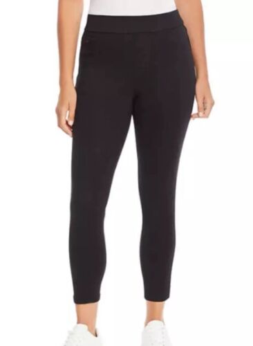 Nine West Pants 6 Women's Heidi Pull On Crop Black $59.50