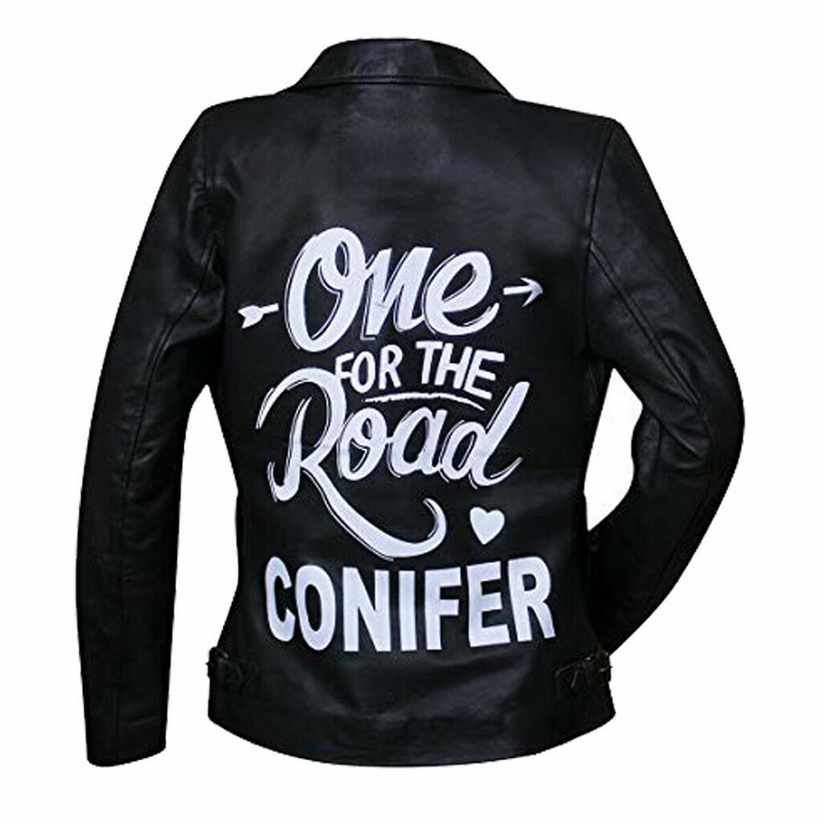 The One for The Road  Leather Jacket With Free Shipping