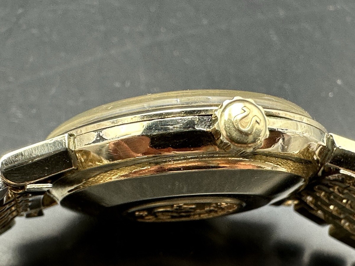 1968 Omega Seamaster Deville 14kt GF Ref KM6292 Dress Watch | eBay