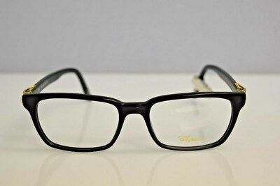 New Chopard Authentic Black 23KT GP VCH146 0700 54-18-145 Eyeglasses 