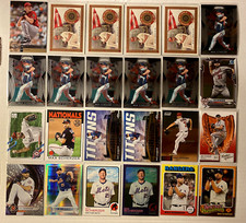 Max Scherzer Lot (54) 2009-24 Topps Rainbow Foil Triple Threads #d /299 Inserts