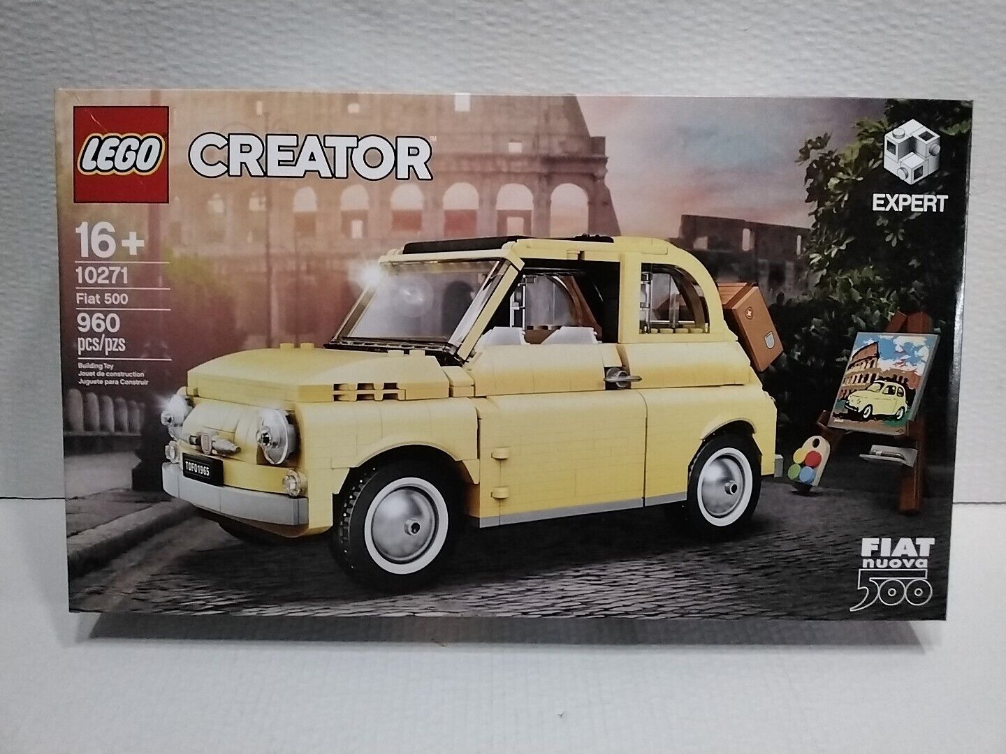 LEGO 10271 Creator Expert Fiat 500 - Sealed - Retired - Next business day shippi