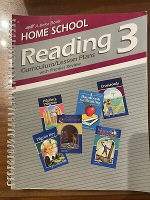 A Beka Book Homeschool Reading 3 Curriculum Lesson Plans  Phonics reviews