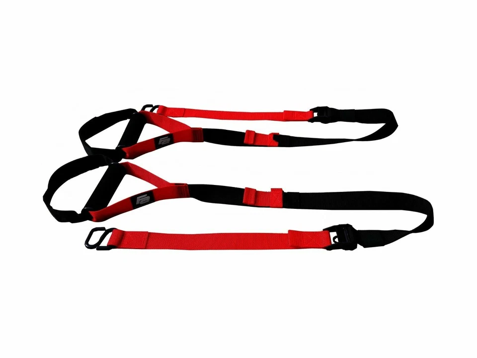 Entrenadores corporales Fit Active Sports con suspensión de doble correa para entrenamientos de cuerpo completo Foto 2 de 4