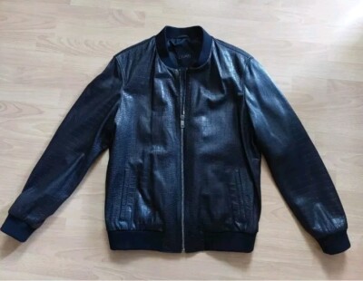 Lederjacke,Bomberjacke, herren Gr.L  DIVA'S