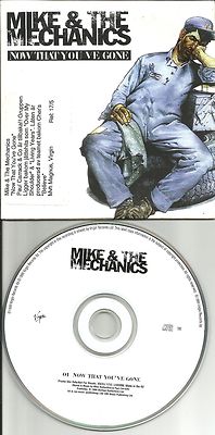 MIKE & THE MECHANICS & PAUL CARRACK Now that You ve Gone PROMO CD single Genesis