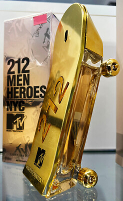 New Carolina Herrera 212 MEN HEROES NYC MTV Eau de Toilette 90ml