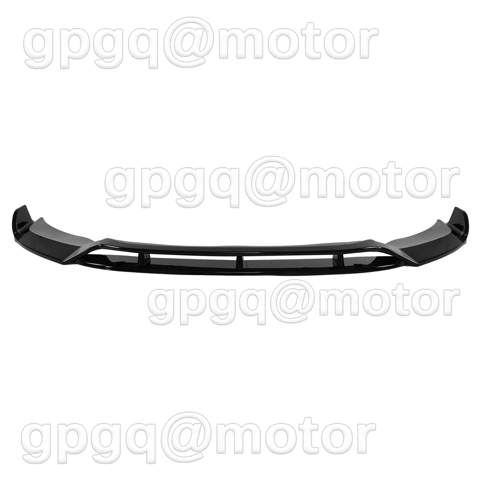 Parachoques delantero negro brillante para BMW X3 F25 X4 F26 LCI M Sport 2014-17 GT Style Foto 4 de 4