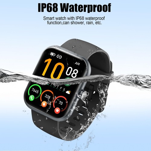 Smart Watch for Men Women (Answer/Make Call), 1.96" HD Fitness Tracker Runnin... - Bild 8 von 8