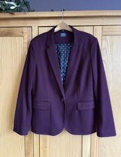 Joules Blazer size 16 dark purple, Immaculate condition, fully lined