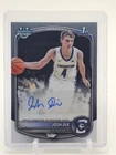 JOSH DIX 2025-26 BOWMAN CHROME UNIVERSITY 1ST AUTO #CPA-JD CREIGHTON Q5729