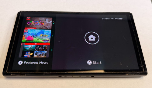 DEFECTIVE FOR PARTS AS IS Nintendo Switch OLED Console Tablet Only HEG-001