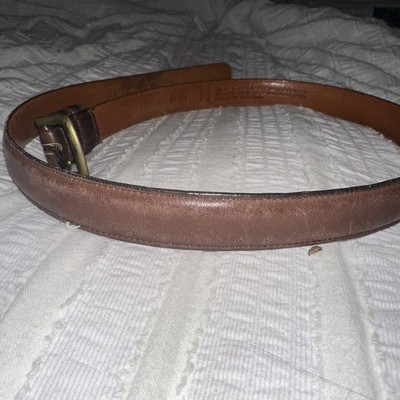 Coach Women s Leather Belt British Tan Style 6600 Size 34'' 85cm