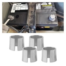 2 Pair Battery Post Shims, Pure Lead Anode Cathode Sleeves, Car Battery 4PCS