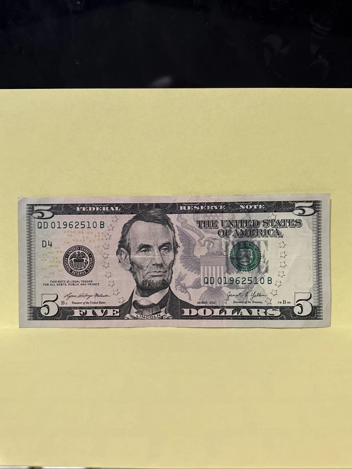 Special Date Dollar Note May 10 1962 - Image 2 of 4