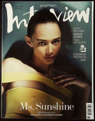 INTERVIEW De June 2015 BINX WALTON Amber Heard AURELIE DUPONT Chloe Sevigny @ VG