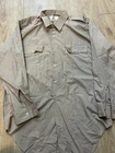VINTAGE SOUTH AFRICA ARMY LONG SLEEVE SHIRT KHAKI BY HERITAGE