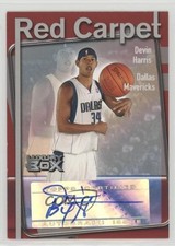2004-05 Topps Luxury Box Red Carpet Auto 21/135 Devin Harris #RC-DEH Auto 0o9
