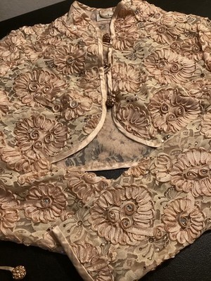 VTG  gorgeous MICHAEL CASEY COUTURE NEIMAN MARCUS 4 piece set $5000 size 8 silk