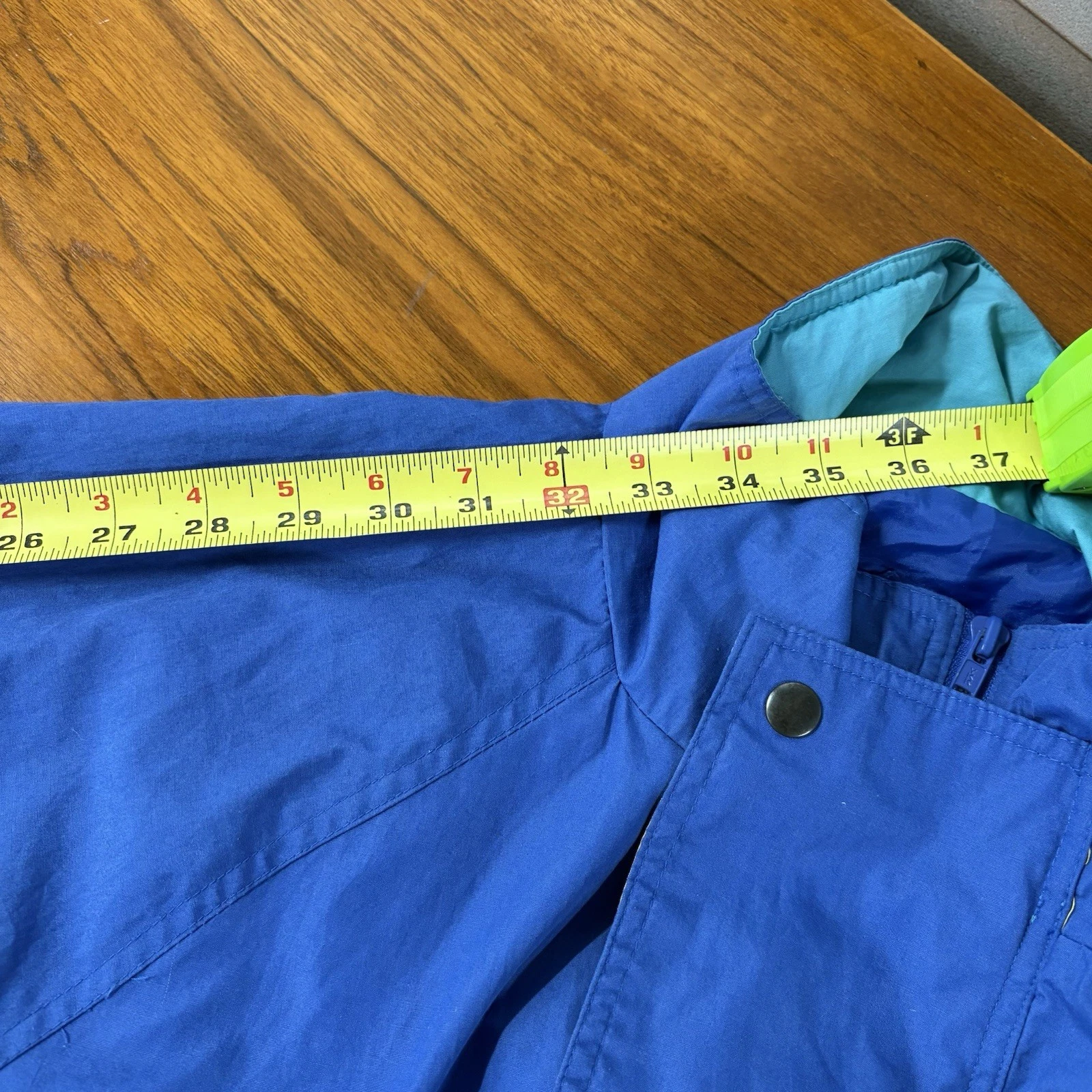 VTG Apple computer Team Excellence color block 1980s windbreaker size L - product detail image 12