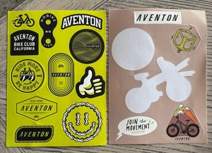AVENTON Bike Decal Stickers