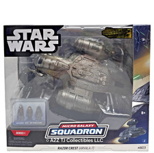 Star Wars Micro Galaxy Squadron RAZOR CREST  Arvala-7   0023 Series 1 Ship BNIB