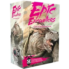 Epic Encounters Cove of the Dragon Turtle RPG Tabletop Game with Mini & Mat