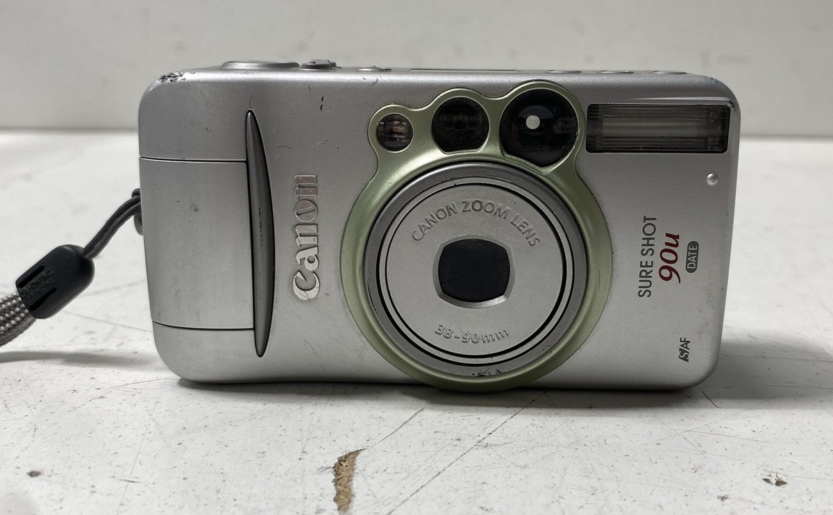 Canon クラシックフィルムカメラ Vintage Canon Sure Shot 90u DATE 35mm Point & Shoot Film Camera 38