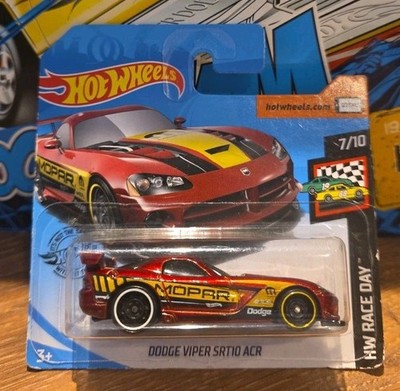 Hot Wheels Dodge Viper SRT 10 ACR 7/10 rot HW Race Day 50/250 neu & OVP