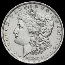 USA 1883 Silver Morgan Dollar, G/EF