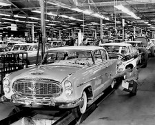 1957 Nash Hudson Assembly Line 5x7 Borderless Photo 233-g