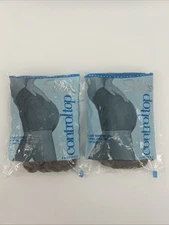 Vintage New Women's Pantyhose 070602 Silkies Queen Beige XXL Honey sandal foot