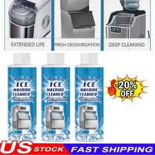 New Upgrade Ice Machine Cleaner Descaler Clean Stain Removal Production US