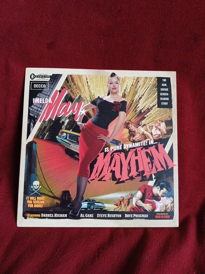 IMELDA MAY 7" SINGLES BUNDLE QTY OF 7 RECORDS LTD EDS ROADRUNNER KENTISH PSYCHO - Image 4 of 4