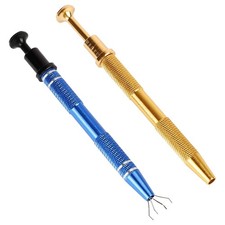 BACUTHY 2 Pack Jeweler's Pick Up Tool, Stainless Steel Piercing Ball Grabber ...