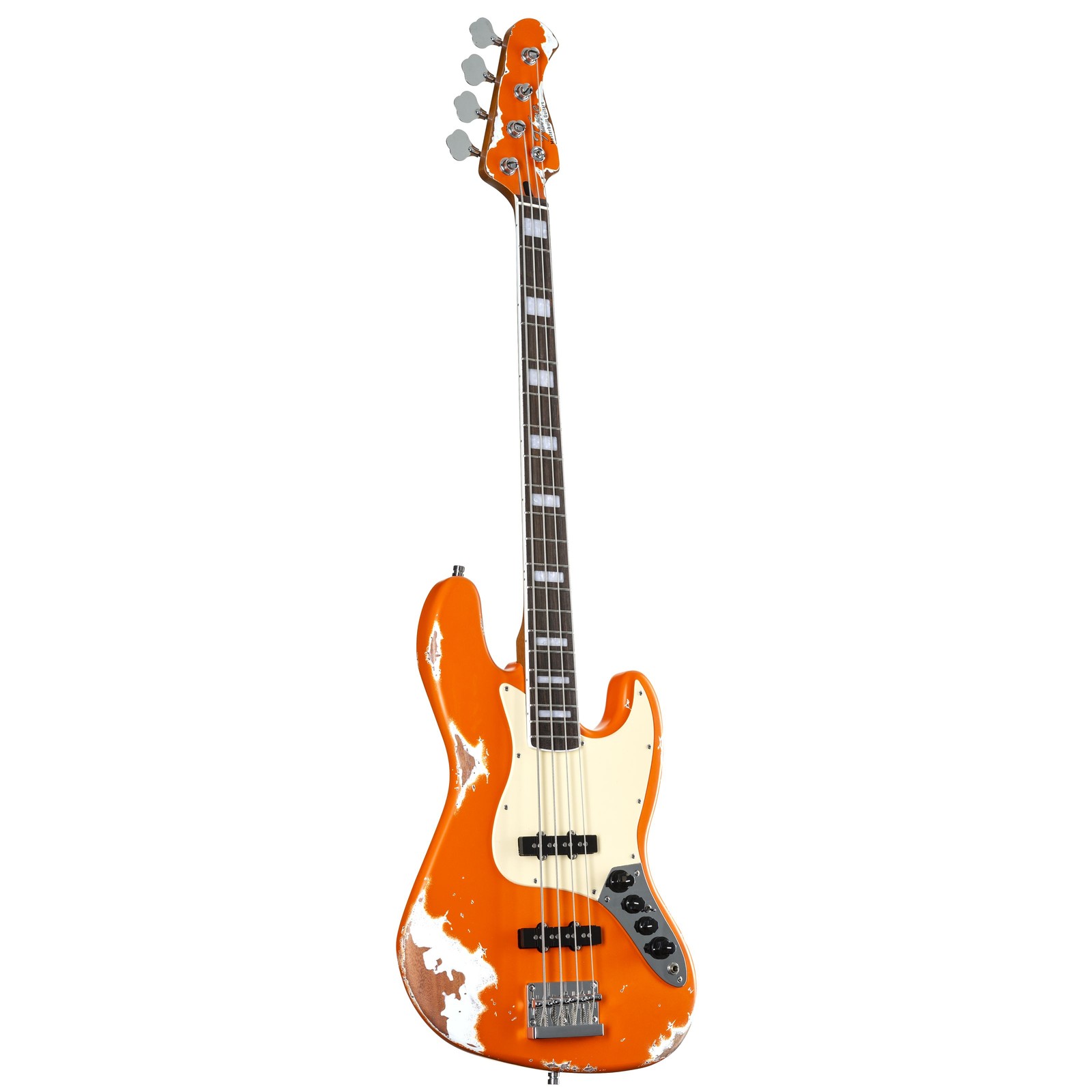 Fame Custom JB 4 Hardcore Worn Capri Orange - E-Bass 146490₽