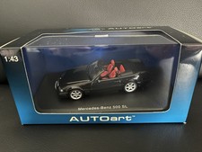 Autoart Mercedes SL 500 R129 Final Edition schwarz 1:43 OVP
