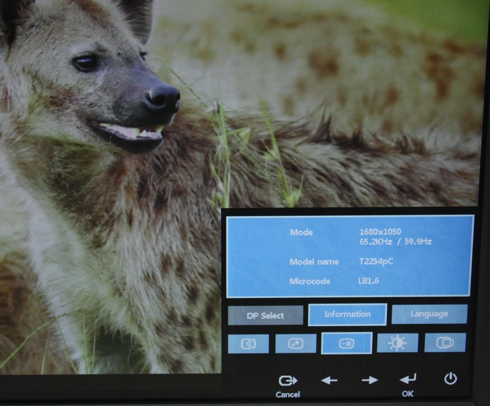 Lenovo ThinkVision T2254p Widescreen LED monitor with stand VGA HDMI - Image 2 of 4